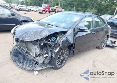 2016 Toyota Corolla S Plus z USA, uszkodzony, nr VIN 2T1BURHE0GC728614